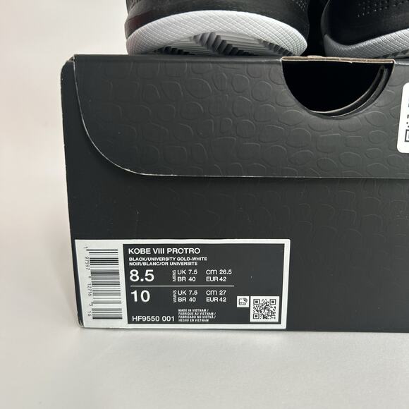 Nike Kobe 8 Protro “Lakers Away” HF9550-001 - Picture 5 of 6